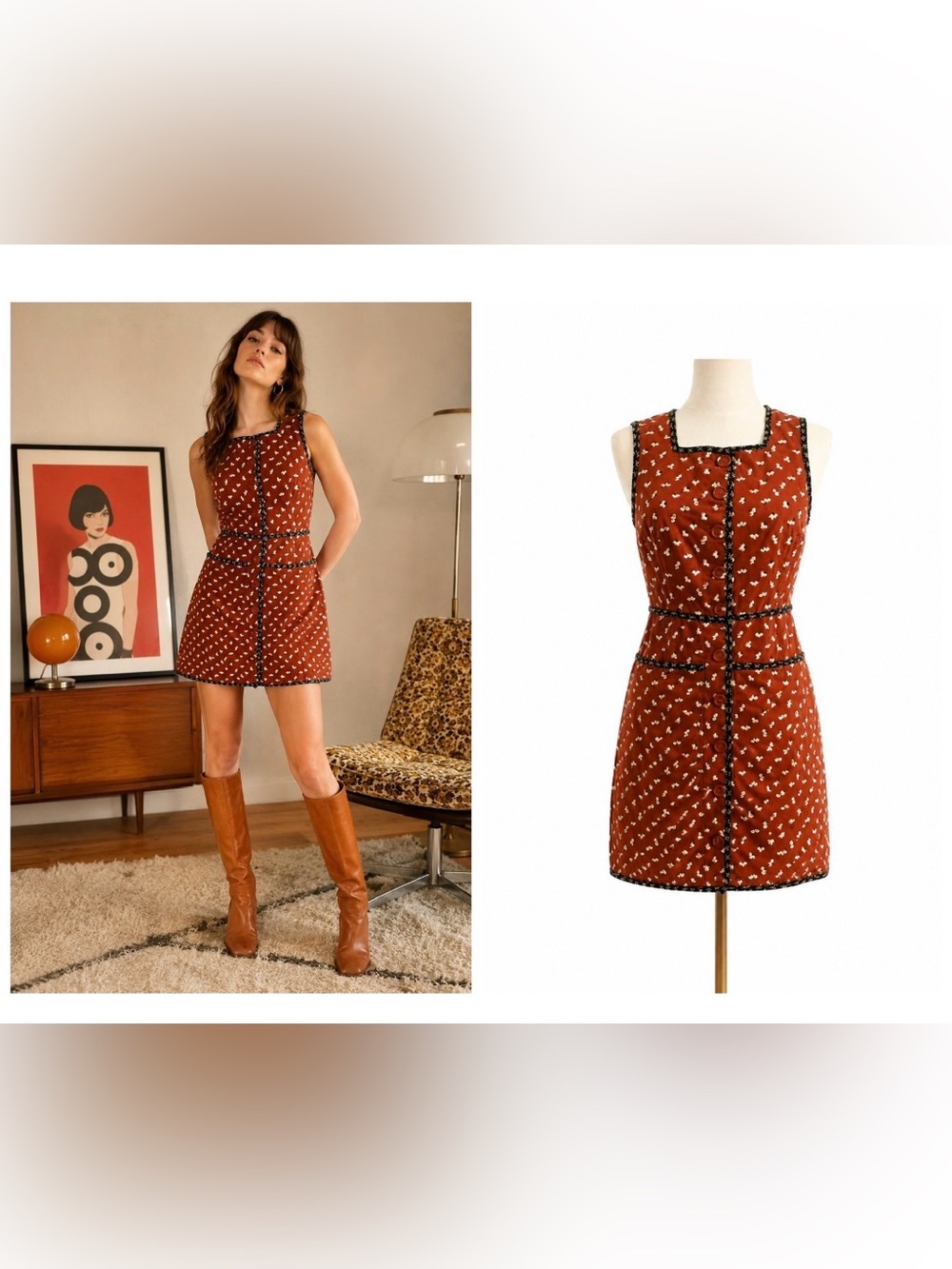 Maeve Anthropologie MOD MINI size 4